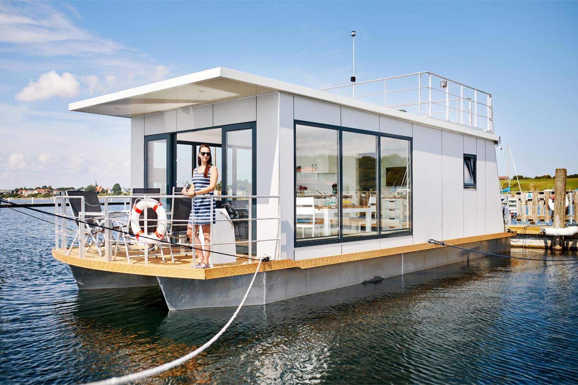 Hausboot Well - Husbad Well Villa Rendbjerg ภายนอก รูปภาพ